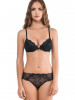 Ажурные трусики-бразилиана Microlace, бежевый